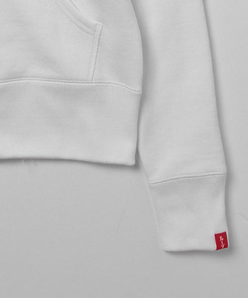 LOOPWHEELER(ループウィラー)の「LOOPWHEELER×BEAMS JAPAN / 吊裏 フルジップパーカー(パーカー・レディース・ホワイト/ライトグレー/ネイビー・SMALL/X-SMALL)」の18枚目の写真