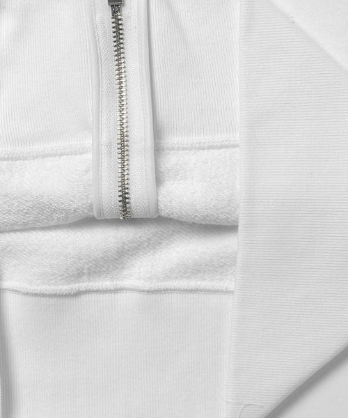 LOOPWHEELER(ループウィラー)の「LOOPWHEELER×BEAMS JAPAN / 吊裏 フルジップパーカー(パーカー・レディース・ホワイト/ライトグレー/ネイビー・SMALL/X-SMALL)」の19枚目の写真