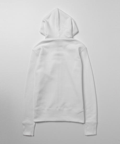 LOOPWHEELER(ループウィラー)の「LOOPWHEELER×BEAMS JAPAN / 吊裏 フルジップパーカー(パーカー・レディース・ホワイト/ライトグレー/ネイビー・SMALL/X-SMALL)」の20枚目の写真