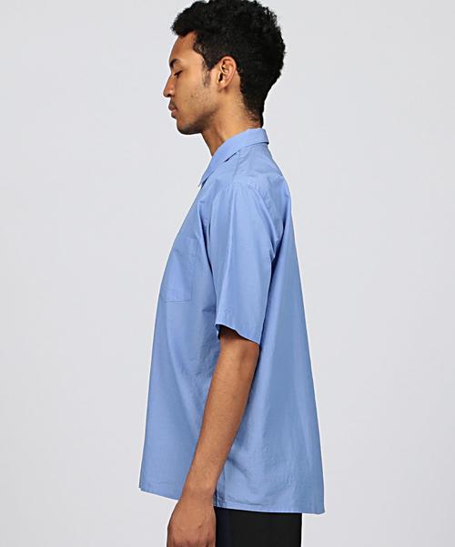 COMOLI(コモリ)の「COMOLI(コモリ) OPEN COLLAR SHIRTS(シャツ/ブラウス・メンズ・ケリー/ライトブルー・2/3)」の15枚目の写真