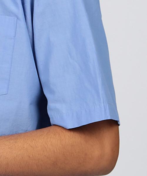 COMOLI(コモリ)の「COMOLI(コモリ) OPEN COLLAR SHIRTS(シャツ/ブラウス・メンズ・ケリー/ライトブルー・2/3)」の10枚目の写真