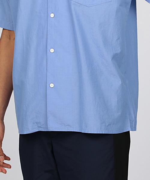 COMOLI(コモリ)の「COMOLI(コモリ) OPEN COLLAR SHIRTS(シャツ/ブラウス・メンズ・ケリー/ライトブルー・2/3)」の11枚目の写真