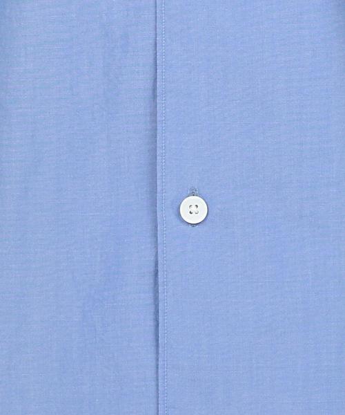 COMOLI(コモリ)の「COMOLI(コモリ) OPEN COLLAR SHIRTS(シャツ/ブラウス・メンズ・ケリー/ライトブルー・2/3)」の12枚目の写真