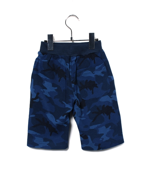 VENCEEXCHANGE（ヴァンスエクスチェンジ）の「kids 鹿の子ショーツ カモフラ総プリント            （その他パンツ・キッズ・ブラック/ネイビー・130cm/140cm/150cm/120cm）」の3枚目の写真