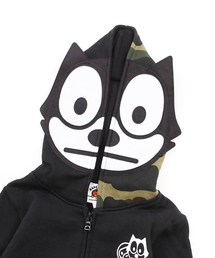 FELIX THE CAT × A BATHING APE コラボ パーカー A BATHING APE® と懐かしの Felix the Cat がコラボレーション