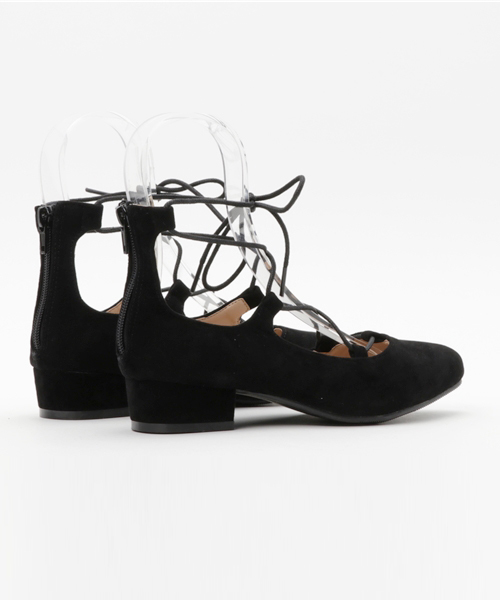 WEGO（ウィゴー）の「WEGO/ギリーパンプス（パンプス・レディース・グレー/ピンク/ブラック・LARGE/MEDIUM）」の6枚目の写真