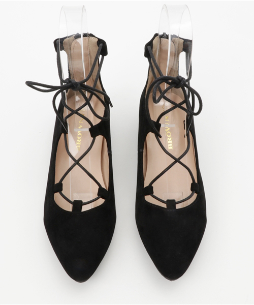 WEGO（ウィゴー）の「WEGO/ギリーパンプス（パンプス・レディース・グレー/ピンク/ブラック・LARGE/MEDIUM）」の7枚目の写真