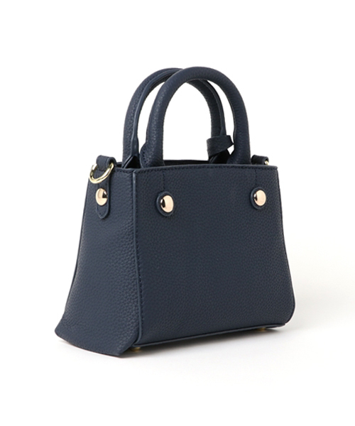 PLAIN CLOTHING(プレーンクロージング)の「スクエアハンドバッグ【PLAIN CLOTHING】(ショルダーバッグ・レディース・ネイビー/ダークグレー/レッド/キャメル/カーキ/ブラック・FREE)」の7枚目の写真
