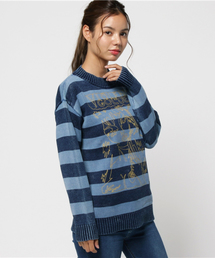 HYSTERIC GLAMOUR | ORIGINAL BLUES×HYSTERIC DAM/NIAGARA刺繍プルオーバー(ニット/セーター)