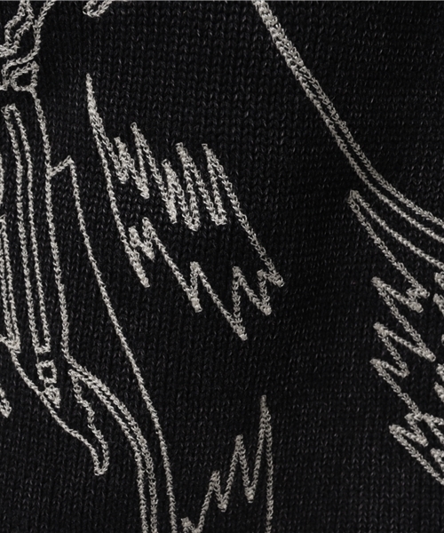 HYSTERIC GLAMOUR（ヒステリックグラマー）の「ORIGINAL BLUES×HYSTERIC DAM/NIAGARA刺繍プルオーバー（ニット/セーター・レディース・インディゴブルー/ブラック・FREE）」の10枚目の写真