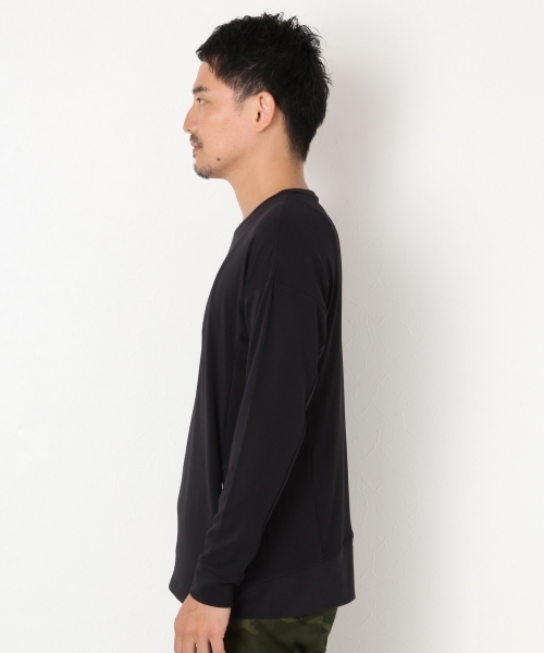 GLOBAL WORK（グローバルワーク）の「【一部店舗限定】ＡＣＴＶカットワーク長袖Ｔ/Men/726419（Tシャツ/カットソー・メンズ・グレー/ホワイト/ブラック・SMALL/MEDIUM/LARGE）」の13枚目の写真