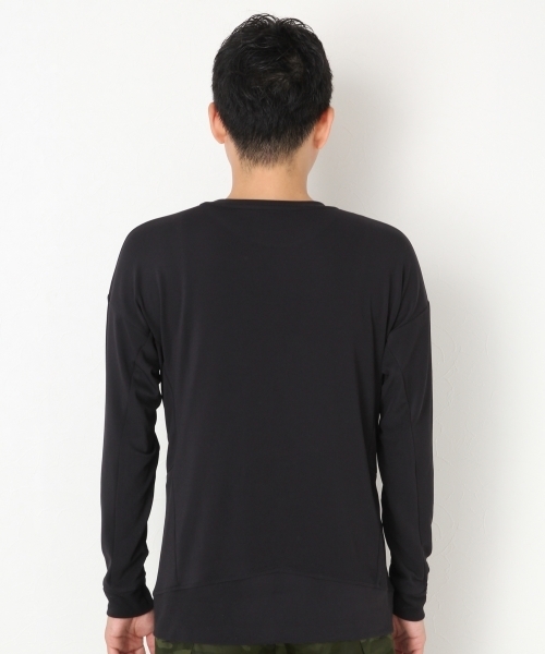 GLOBAL WORK（グローバルワーク）の「【一部店舗限定】ＡＣＴＶカットワーク長袖Ｔ/Men/726419（Tシャツ/カットソー・メンズ・グレー/ホワイト/ブラック・SMALL/MEDIUM/LARGE）」の14枚目の写真