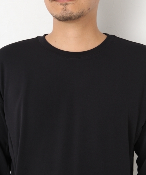 GLOBAL WORK（グローバルワーク）の「【一部店舗限定】ＡＣＴＶカットワーク長袖Ｔ/Men/726419（Tシャツ/カットソー・メンズ・グレー/ホワイト/ブラック・SMALL/MEDIUM/LARGE）」の15枚目の写真