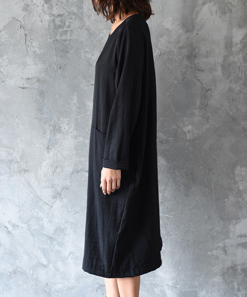 amorous insense（アモラスインセンス）の「ワッシャー素材ワンピース（ワンピース・レディース・チャコールグレー/ブラック・MEDIUM）」の9枚目の写真