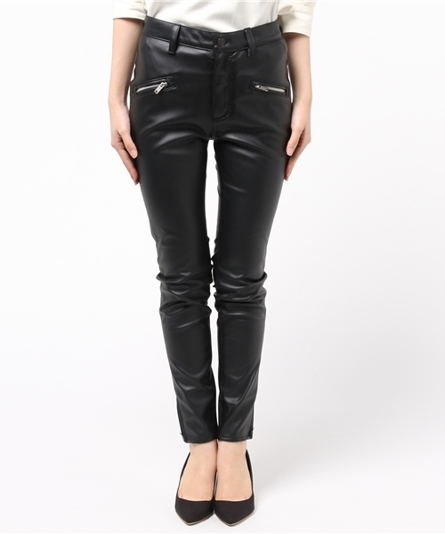 HYSTERIC GLAMOUR（ヒステリックグラマー）の「SYNTHETIC LEATHER 裾