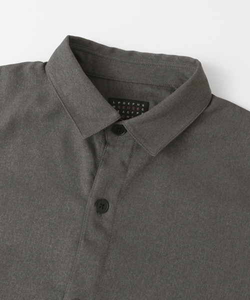 SENSE OF PLACE by URBAN RESEARCH(センスオブプレイスバイアーバンリサーチ)の「ボリュームコート(その他アウター・メンズ・ネイビー/チャコールグレー・FREE)」の3枚目の写真