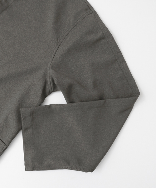 SENSE OF PLACE by URBAN RESEARCH(センスオブプレイスバイアーバンリサーチ)の「ボリュームコート(その他アウター・メンズ・ネイビー/チャコールグレー・FREE)」の4枚目の写真