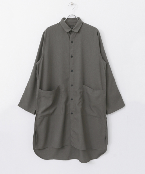 SENSE OF PLACE by URBAN RESEARCH(センスオブプレイスバイアーバンリサーチ)の「ボリュームコート(その他アウター・メンズ・ネイビー/チャコールグレー・FREE)」の15枚目の写真