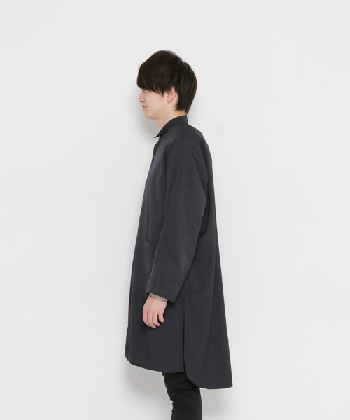 SENSE OF PLACE by URBAN RESEARCH(センスオブプレイスバイアーバンリサーチ)の「ボリュームコート(その他アウター・メンズ・ネイビー/チャコールグレー・FREE)」の19枚目の写真