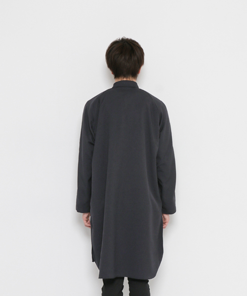 SENSE OF PLACE by URBAN RESEARCH(センスオブプレイスバイアーバンリサーチ)の「ボリュームコート(その他アウター・メンズ・ネイビー/チャコールグレー・FREE)」の20枚目の写真