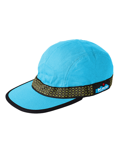 KAVU（カブー）の「KAVU/カブー Ks Strap Cap/キッズ ストラップキャップ（キャップ・キッズ・ターコイズブルー/ネイビー/レッド/コーラルピンク/ベージュ・FREE）」の4枚目の写真