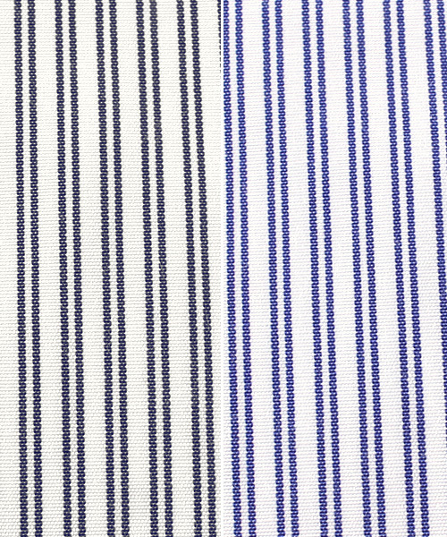 Pierrot(ピエロ)の「キャンディースリーブストライプ柄ブラウス/袖コンシャス(シャツ/ブラウス・レディース・ネイビー/ブルー・M)」の5枚目の写真