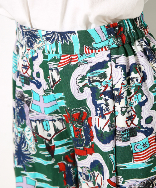 AZUL by moussy（アズールバイマウジー）の「アロハ柄ショートPT（その他パンツ・レディース・グリーン系その他/ベージュ系その他・MEDIUM/SMALL/LARGE）」の19枚目の写真