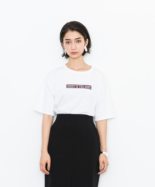 STUDIOUS（ステュディオス）の「ヴィンテージコットンベーシックTEE（Tシャツ/カットソー・レディース・ホワイト/ブラック・FREE/1）」の11枚目の写真