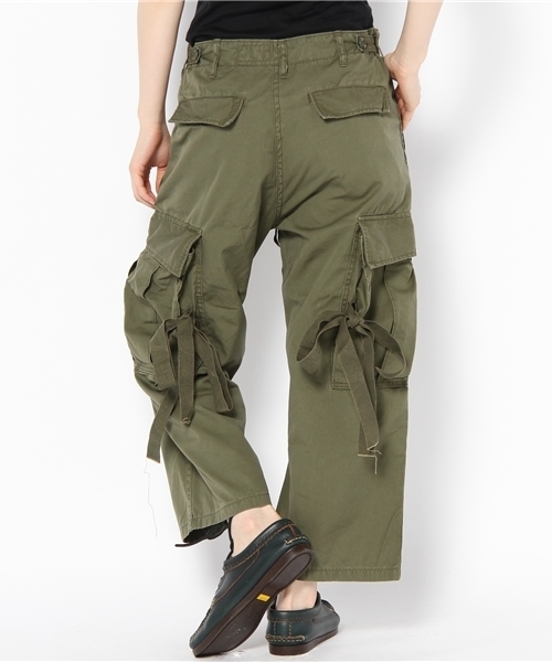 BEAMS BOY(ビームスボーイ)の「TOYO×BEAMS / ポプリン アーミーパンツ(カーゴパンツ・レディース・オリーブ・ONE SIZE)」の7枚目の写真