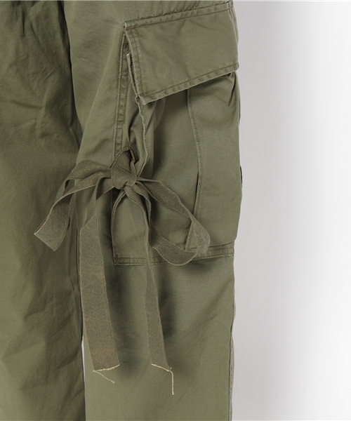 BEAMS BOY(ビームスボーイ)の「TOYO×BEAMS / ポプリン アーミーパンツ(カーゴパンツ・レディース・オリーブ・ONE SIZE)」の2枚目の写真