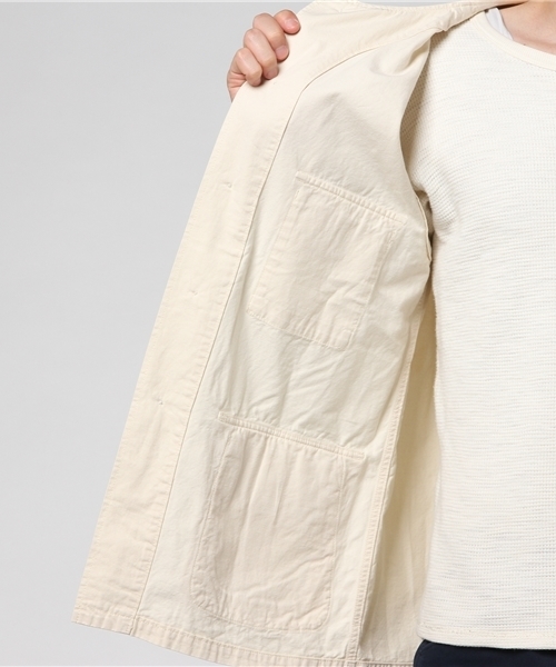 NAISSANCE（ネサンス）の「NAISSANCE MILI VEST（ベスト・メンズ・ホワイト系その他2/グリーン・L/M）」の8枚目の写真