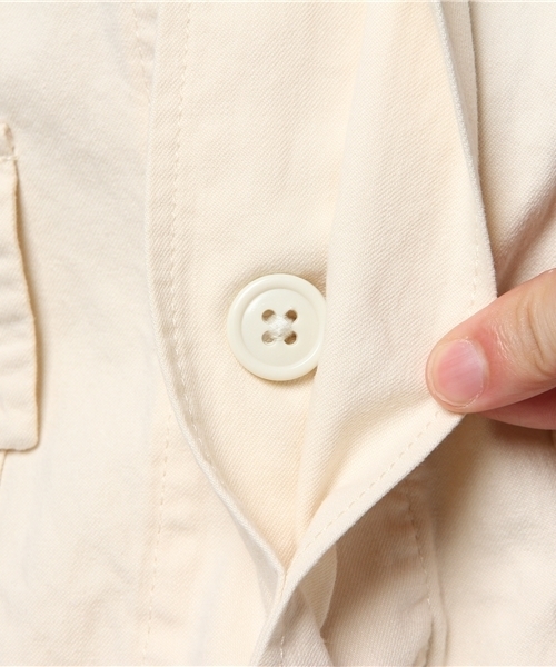 NAISSANCE（ネサンス）の「NAISSANCE MILI VEST（ベスト・メンズ・ホワイト系その他2/グリーン・L/M）」の9枚目の写真