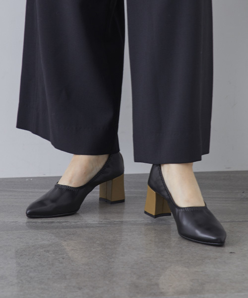 STUDIOUS（ステュディオス）の「【STUDIOUS】ポインテッドギャザーパンプス（パンプス・レディース・バーガンディー/ブラック/ネイビー・SMALL/MEDIUM/LARGE）」の12枚目の写真