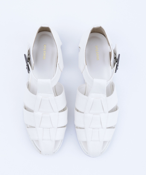 MERLOT（メルロー）の「グルカサンダル002-4489（サンダル・レディース・ホワイト/ブラック/ブラウン・S/LL/M/L）」の11枚目の写真