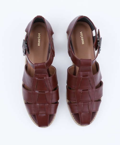 MERLOT（メルロー）の「グルカサンダル002-4489（サンダル・レディース・ホワイト/ブラック/ブラウン・S/LL/M/L）」の13枚目の写真