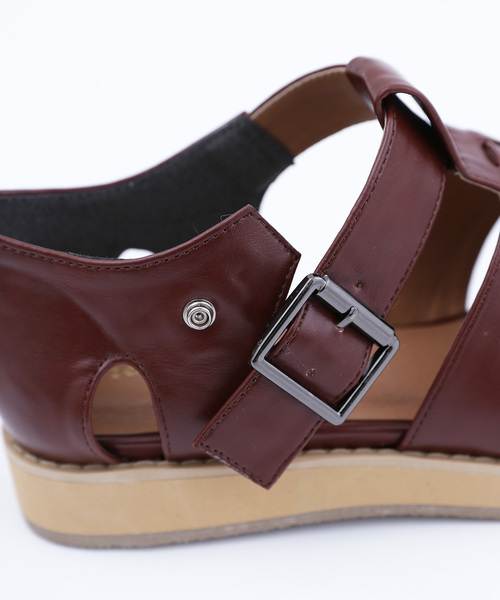 MERLOT（メルロー）の「グルカサンダル002-4489（サンダル・レディース・ホワイト/ブラック/ブラウン・S/LL/M/L）」の17枚目の写真