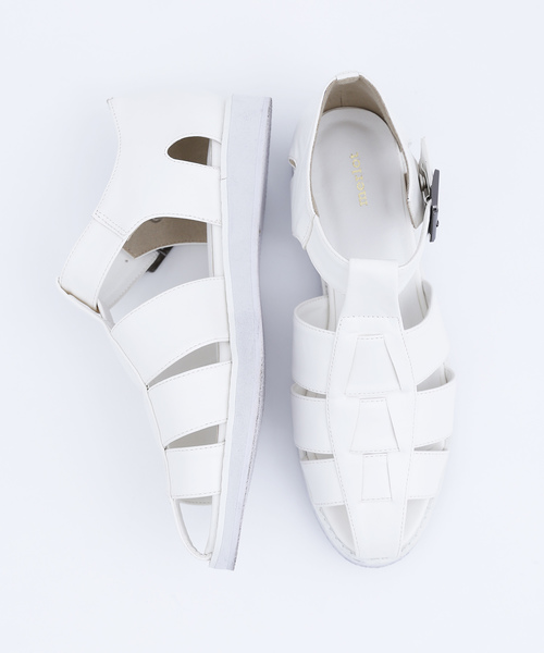 MERLOT（メルロー）の「グルカサンダル002-4489（サンダル・レディース・ホワイト/ブラック/ブラウン・S/LL/M/L）」の10枚目の写真