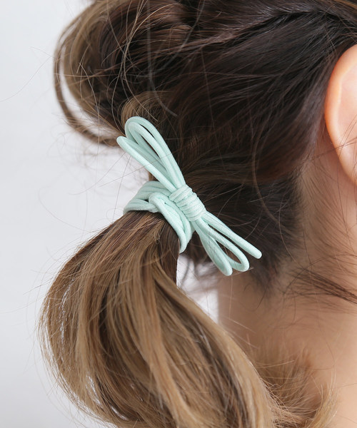 Esime(エシミー)の「ハンドメイドリボンヘアゴム 10個入りセット(ヘアゴム・レディース・ネイビー/パープル/ピンク/ワイン/ブラック/グレー/チョコ/カーキ/ミント/ピンク系その他/ピンク系その他2/ブルー/マスタード/パープル系その他/ダークブルー/ライトグレー/グリーン/ベージュ系その他/ブルー系その他/ブルー系その他2/ガンメタ/シルバー系その他/ゴールド/シルバー/バイオレット/アイボリー/レッド/イエロー/ベージュ/ピンク系その他3/パープル系その他2/ブラック系その他/シルバー系その他2/その他/ブルー系その他3/ブラック系その他2/レッド系その他/ゴールド系その他/ライトピンク/ピンク系その他4/ゴールド系その他2/A/E/B/C/D/F/G/H/I/J/K/M/L/ブラック系その他3/ブラック系その他4/ブラック系その他5/ベージュ系その他2/N/O/P/Q/R/S/ブラック系その他6・FREE)」の18枚目の写真