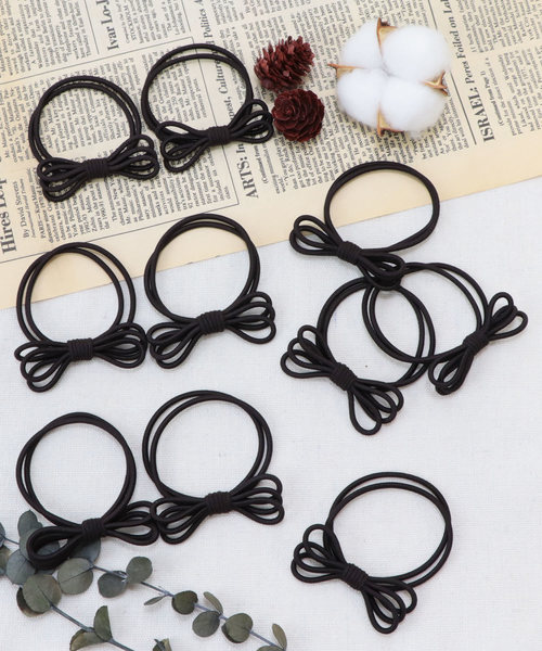Esime(エシミー)の「ハンドメイドリボンヘアゴム 10個入りセット(ヘアゴム・レディース・ネイビー/パープル/ピンク/ワイン/ブラック/グレー/チョコ/カーキ/ミント/ピンク系その他/ピンク系その他2/ブルー/マスタード/パープル系その他/ダークブルー/ライトグレー/グリーン/ベージュ系その他/ブルー系その他/ブルー系その他2/ガンメタ/シルバー系その他/ゴールド/シルバー/バイオレット/アイボリー/レッド/イエロー/ベージュ/ピンク系その他3/パープル系その他2/ブラック系その他/シルバー系その他2/その他/ブルー系その他3/ブラック系その他2/レッド系その他/ゴールド系その他/ライトピンク/ピンク系その他4/ゴールド系その他2/A/E/B/C/D/F/G/H/I/J/K/M/L/ブラック系その他3/ブラック系その他4/ブラック系その他5/ベージュ系その他2/N/O/P/Q/R/S/ブラック系その他6・FREE)」の12枚目の写真