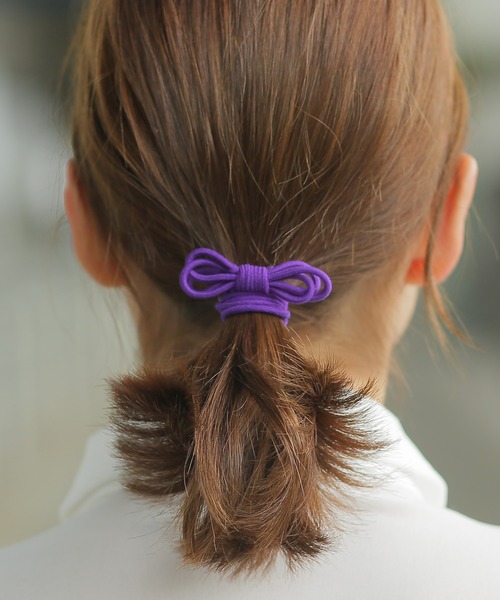 セール】ハンドメイドリボンヘアゴム 10個入りセット（ヘアゴム