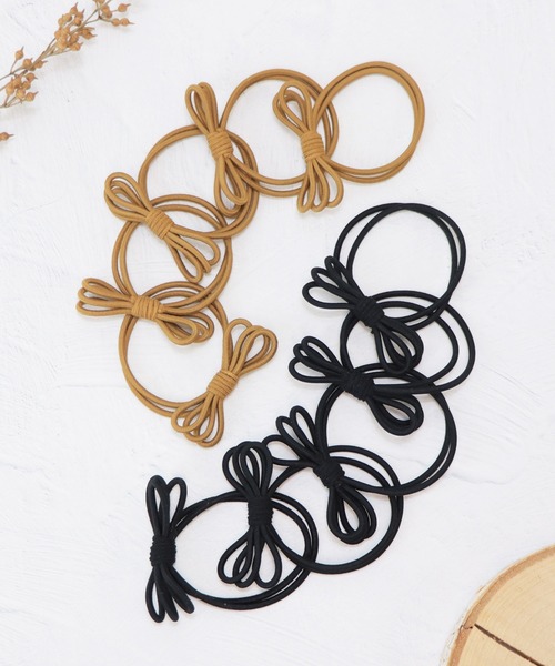 Esime(エシミー)の「ハンドメイドリボンヘアゴム 10個入りセット(ヘアゴム・レディース・ネイビー/パープル/ピンク/ワイン/ブラック/グレー/チョコ/カーキ/ミント/ピンク系その他/ピンク系その他2/ブルー/マスタード/パープル系その他/ダークブルー/ライトグレー/グリーン/ベージュ系その他/ブルー系その他/ブルー系その他2/ガンメタ/シルバー系その他/ゴールド/シルバー/バイオレット/アイボリー/レッド/イエロー/ベージュ/ピンク系その他3/パープル系その他2/ブラック系その他/シルバー系その他2/その他/ブルー系その他3/ブラック系その他2/レッド系その他/ゴールド系その他/ライトピンク/ピンク系その他4/ゴールド系その他2/A/E/B/C/D/F/G/H/I/J/K/M/L/ブラック系その他3/ブラック系その他4/ブラック系その他5/ベージュ系その他2/N/O/P/Q/R/S/ブラック系その他6・FREE)」の9枚目の写真