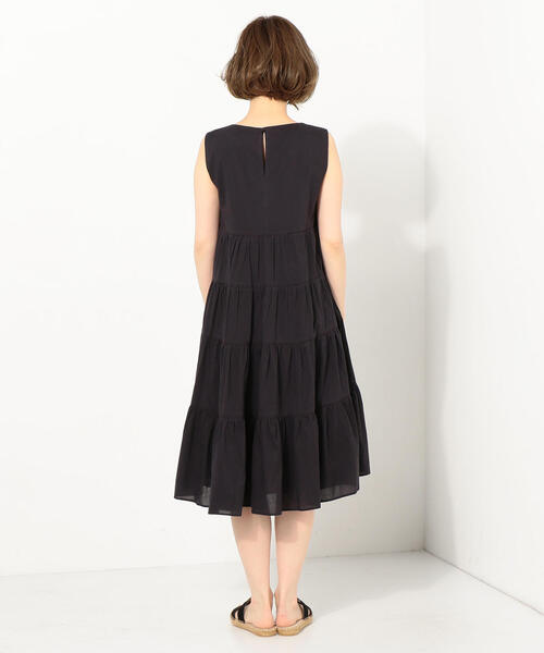 Jewel Changes（ジュエルチェンジズ）の「JC コットン ティアード レース ワンピース（ワンピース・レディース・オフホワイト/ブラック/レッド・FREE）」の6枚目の写真