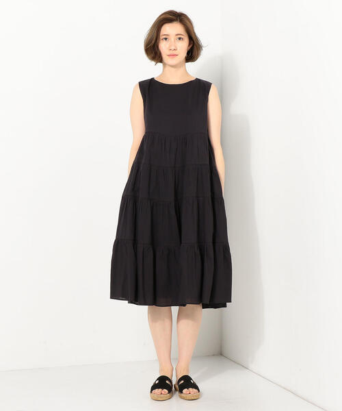 Jewel Changes（ジュエルチェンジズ）の「JC コットン ティアード レース ワンピース（ワンピース・レディース・オフホワイト/ブラック/レッド・FREE）」の13枚目の写真