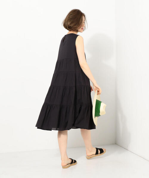 Jewel Changes（ジュエルチェンジズ）の「JC コットン ティアード レース ワンピース（ワンピース・レディース・オフホワイト/ブラック/レッド・FREE）」の14枚目の写真