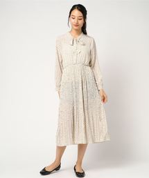 SPIGA | ﾎﾞｳﾀｲﾄﾞｯﾄﾛﾝｸﾞﾜﾝﾋﾟｰｽ(ワンピース)