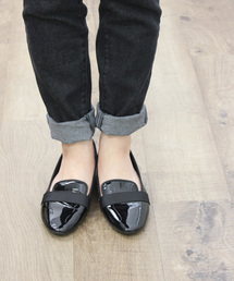 Kastane | 【Kastane】リボンフラットシューズ(パンプス)