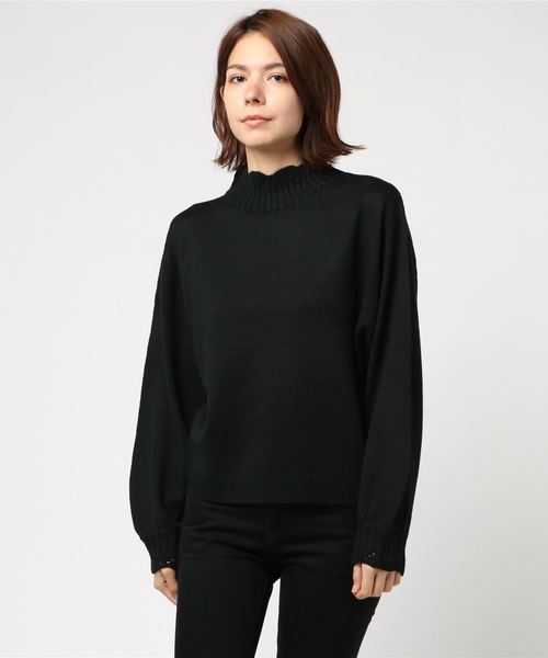 KOBE LETTUCE（コウベレタス）の「デザインハイネックバルーン袖