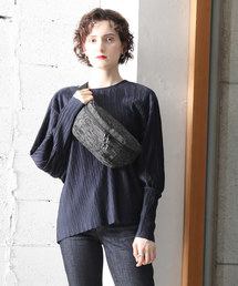 knock through abstraction | 【knock through abstraction/ノックスルーアブストラクション】X-filament body bag/クロスフィラメントボディバッグ(ボディバッグ/ウエストポーチ)