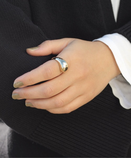 KU-CROISSANT（クークロワッサン）の「【Paris】デザインリング（リング・レディース・シルバー/ゴールド/シルバー系その他/ゴールド系その他/その他3/その他2/その他1/その他9/その他7/その他10/その他8/その他5/その他6/その他11/その他4/その他12・FREE）」の16枚目の写真