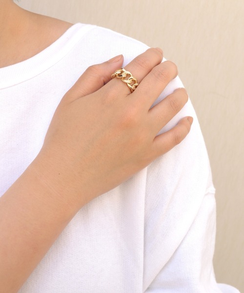 KU-CROISSANT（クークロワッサン）の「【Paris】デザインリング（リング・レディース・シルバー/ゴールド/シルバー系その他/ゴールド系その他/その他3/その他2/その他1/その他9/その他7/その他10/その他8/その他5/その他6/その他11/その他4/その他12・FREE）」の19枚目の写真